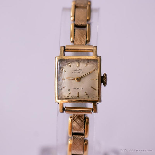 Arctos automático Incabloc Señoras reloj | Vintage chapado en oro reloj –  Vintage Radar